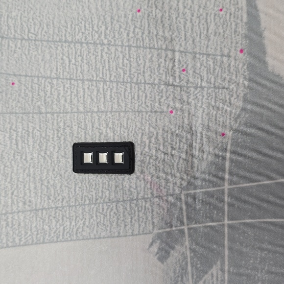 Jamie Sadock Womens Small Pink and Black Golf Top w/ Zipper, Metal Details - Picture 5 of 6